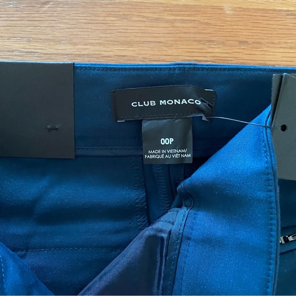 Club Monaco Aveena Pant in Blue - Picture 5 of 7